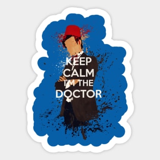 KEEP CALM I'M THE DOCTOR Sticker